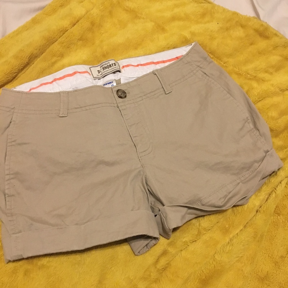 Tan shorts!